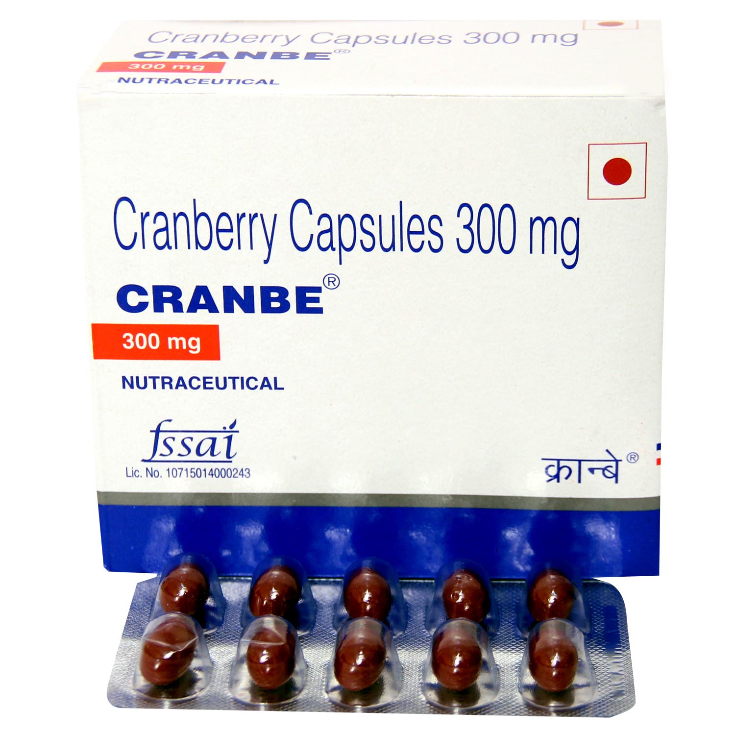 Cranbe 300 mg Capsule 10's, Pack of 10 CAPSULES Cranbe 300 mg Capsule 10's, Pack of 10 CAPSULES