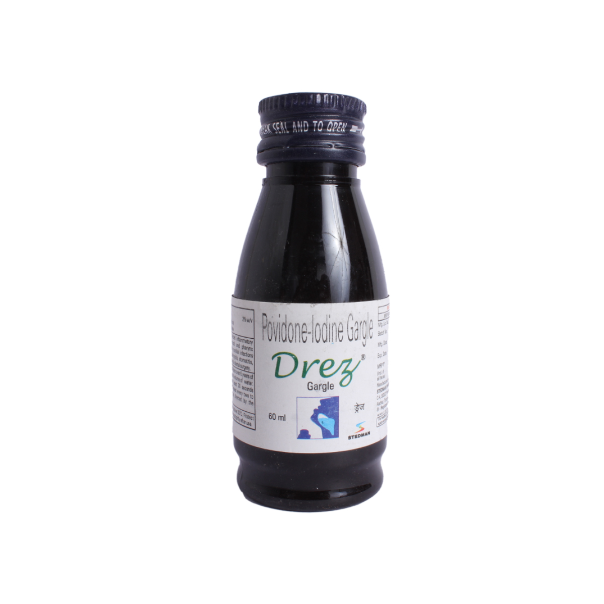 Drez 2%w/v Gargle 60 ml, Pack of 1 SOLUTION Drez 2%w/v Gargle 60 ml, Pack of 1 SOLUTION