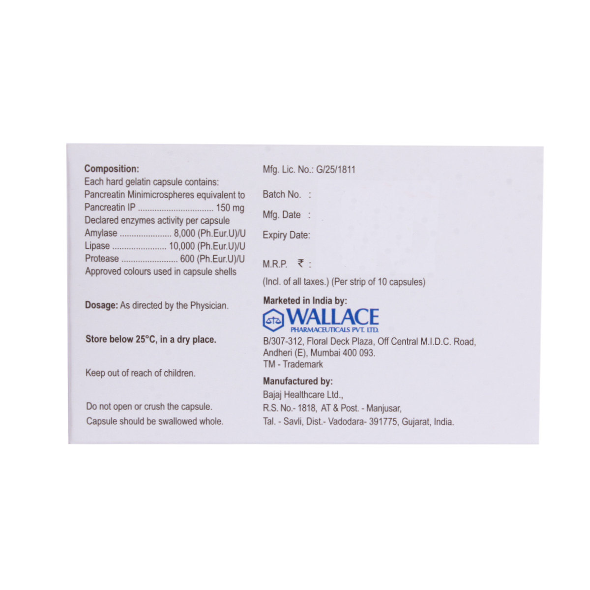 Enzigest 10000 Capsule 10's, Pack of 10 CapsuleS Enzigest 10000 Capsule 10's, Pack of 10 CapsuleS