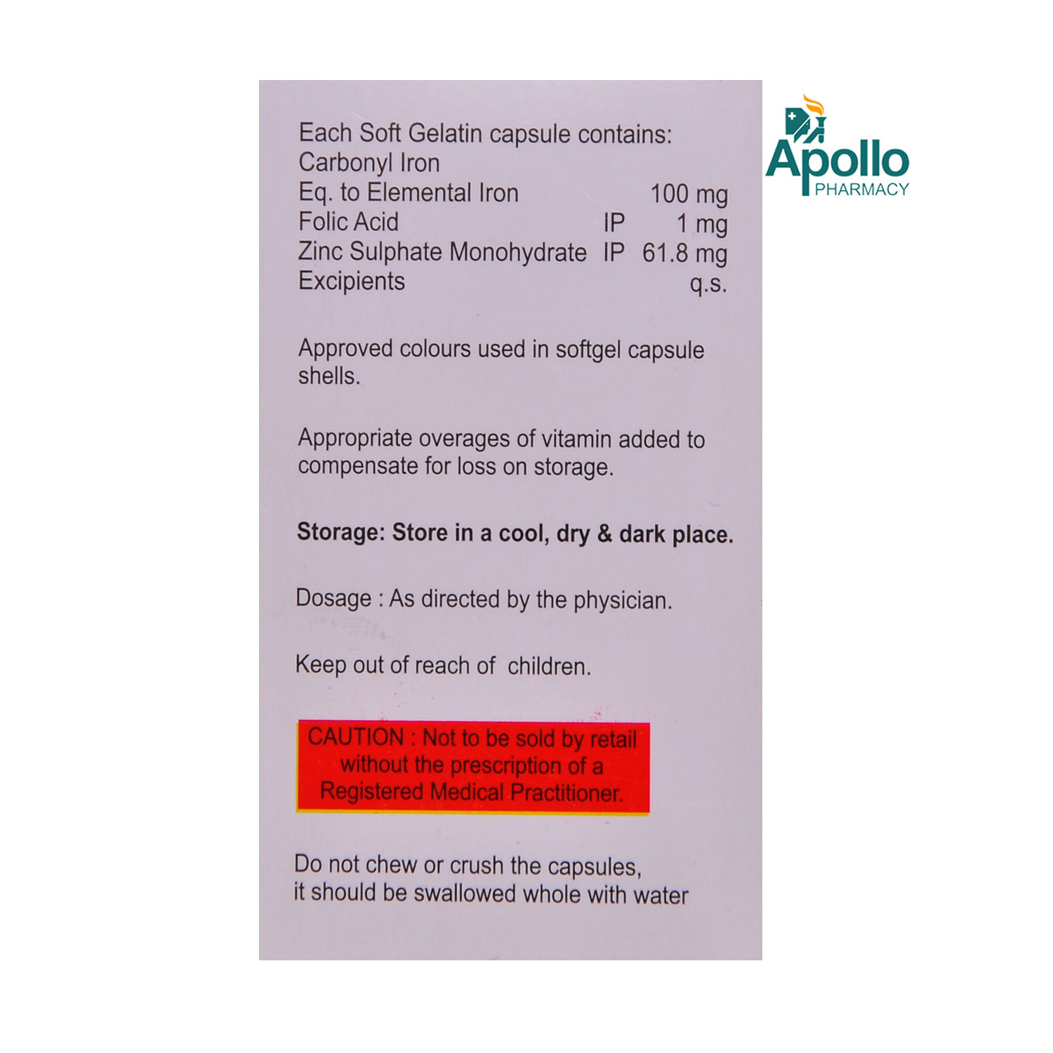 Fedder Capsule 10's, Pack of 10 CapsuleS Fedder Capsule 10's, Pack of 10 CapsuleS