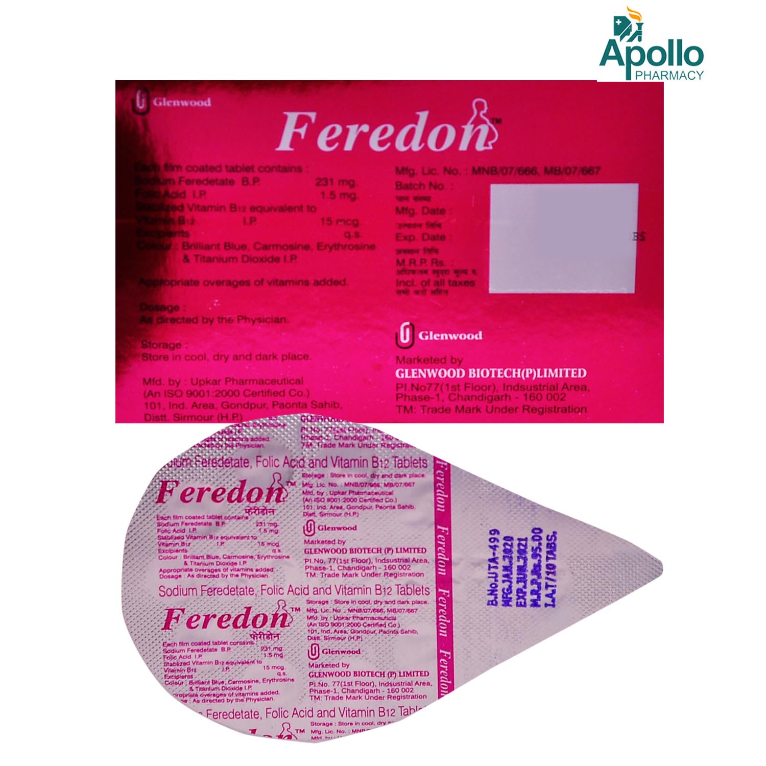 Feredon Tablet 10's, Pack of 10 Feredon Tablet 10's, Pack of 10