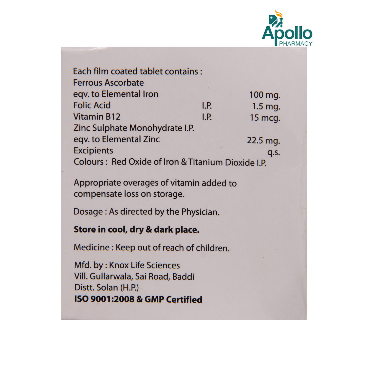 Ferypot Tablet 10's, Pack of 10 TabletS Ferypot Tablet 10's, Pack of 10 TabletS