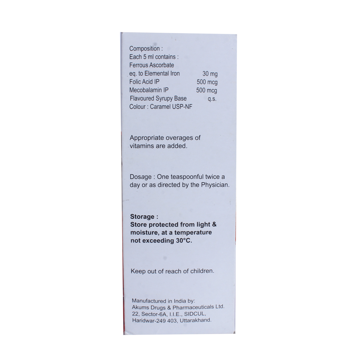 Ferikind M Suspension 170 ml, Pack of 1 SUSPENSION Ferikind M Suspension 170 ml, Pack of 1 SUSPENSION