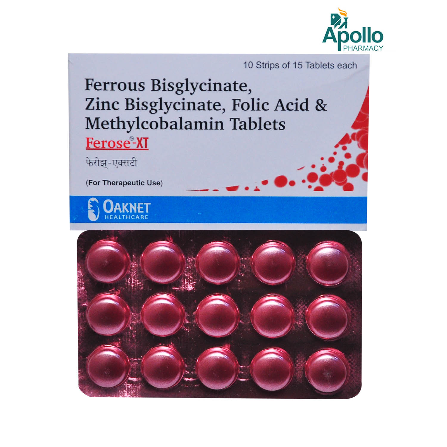 Ferose-XT Tablet 15's, Pack of 15 TABLETS Ferose-XT Tablet 15's, Pack of 15 TABLETS
