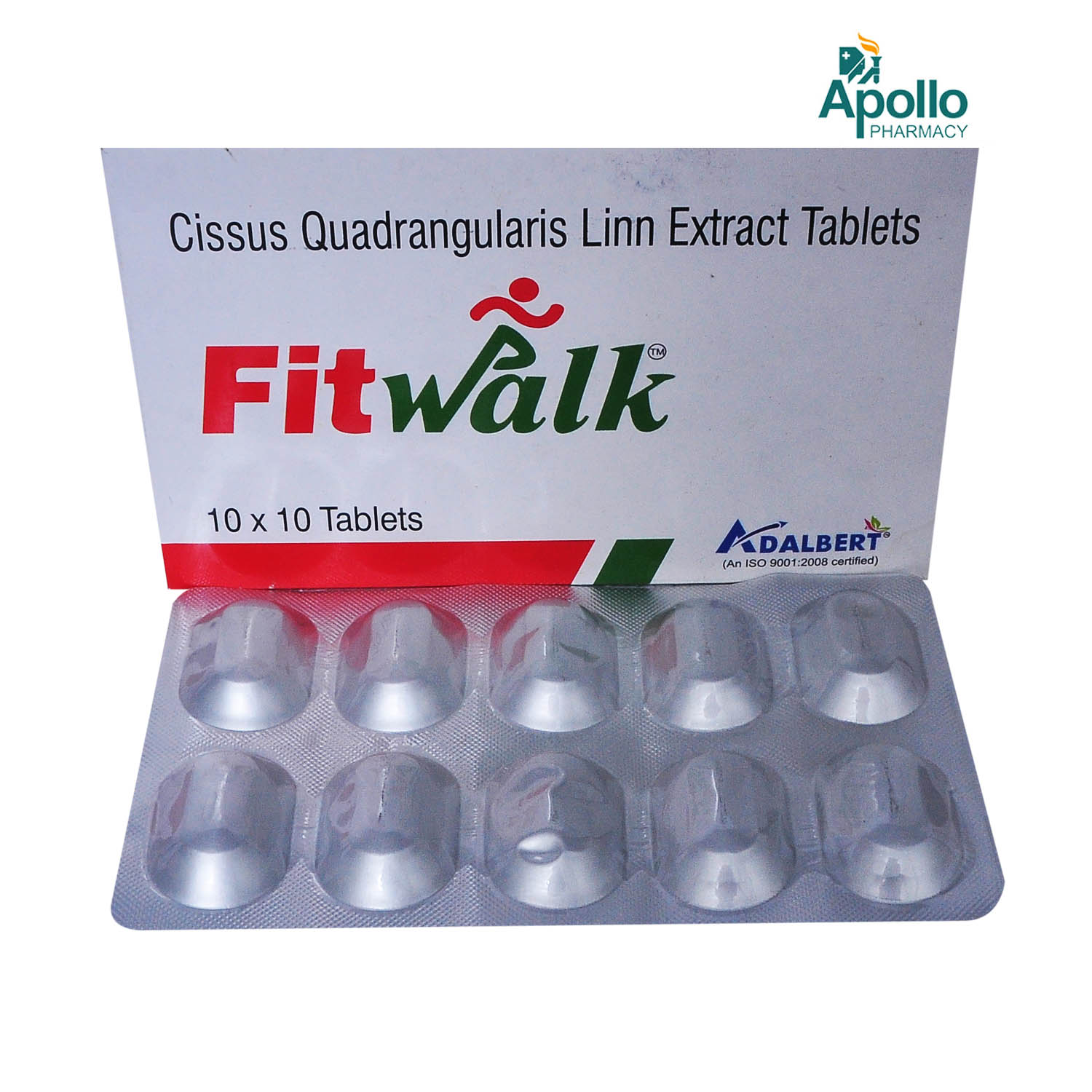 Fitwalk Tablet 10's, Pack of 10 TABLETS Fitwalk Tablet 10's, Pack of 10 TABLETS