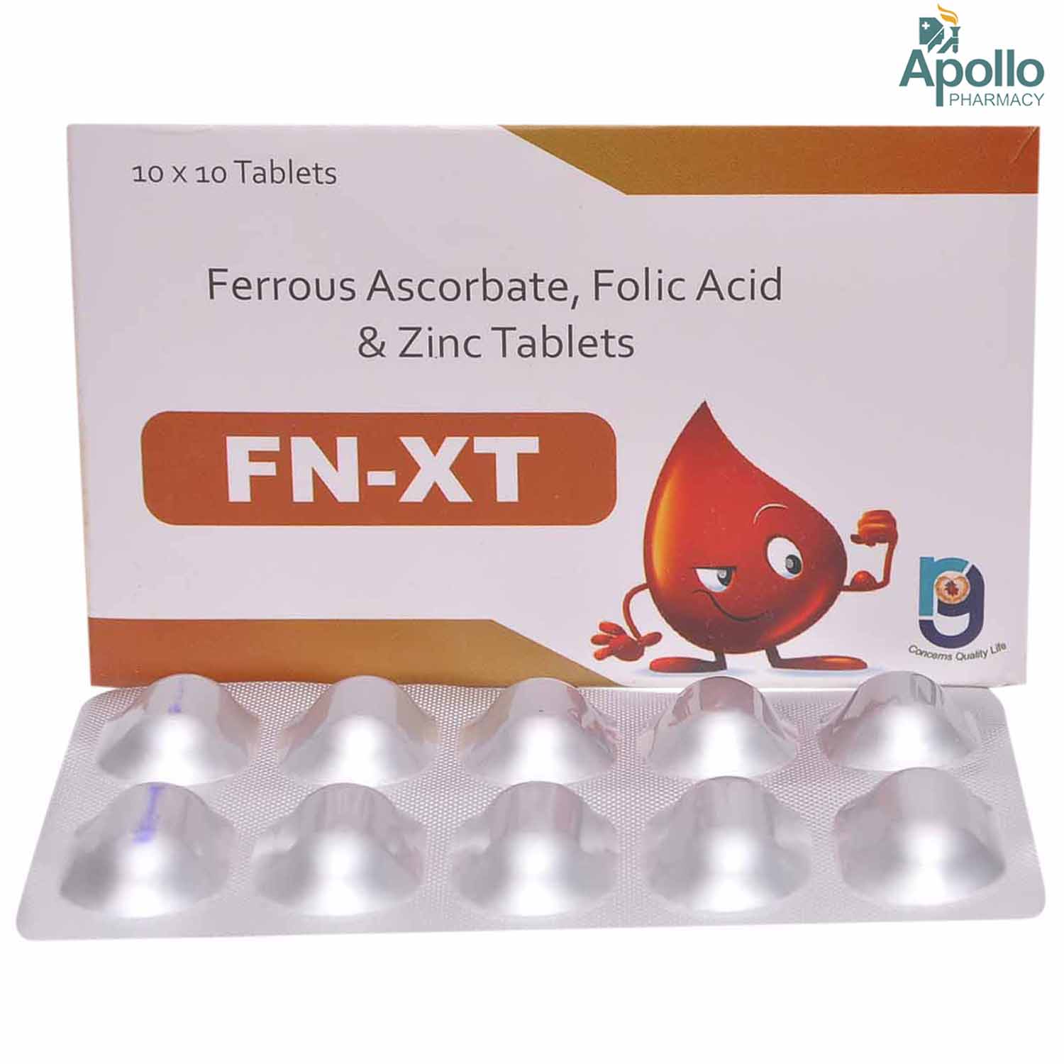 FN XT Tablet 10's, Pack of 10 TABLETS FN XT Tablet 10's, Pack of 10 TABLETS