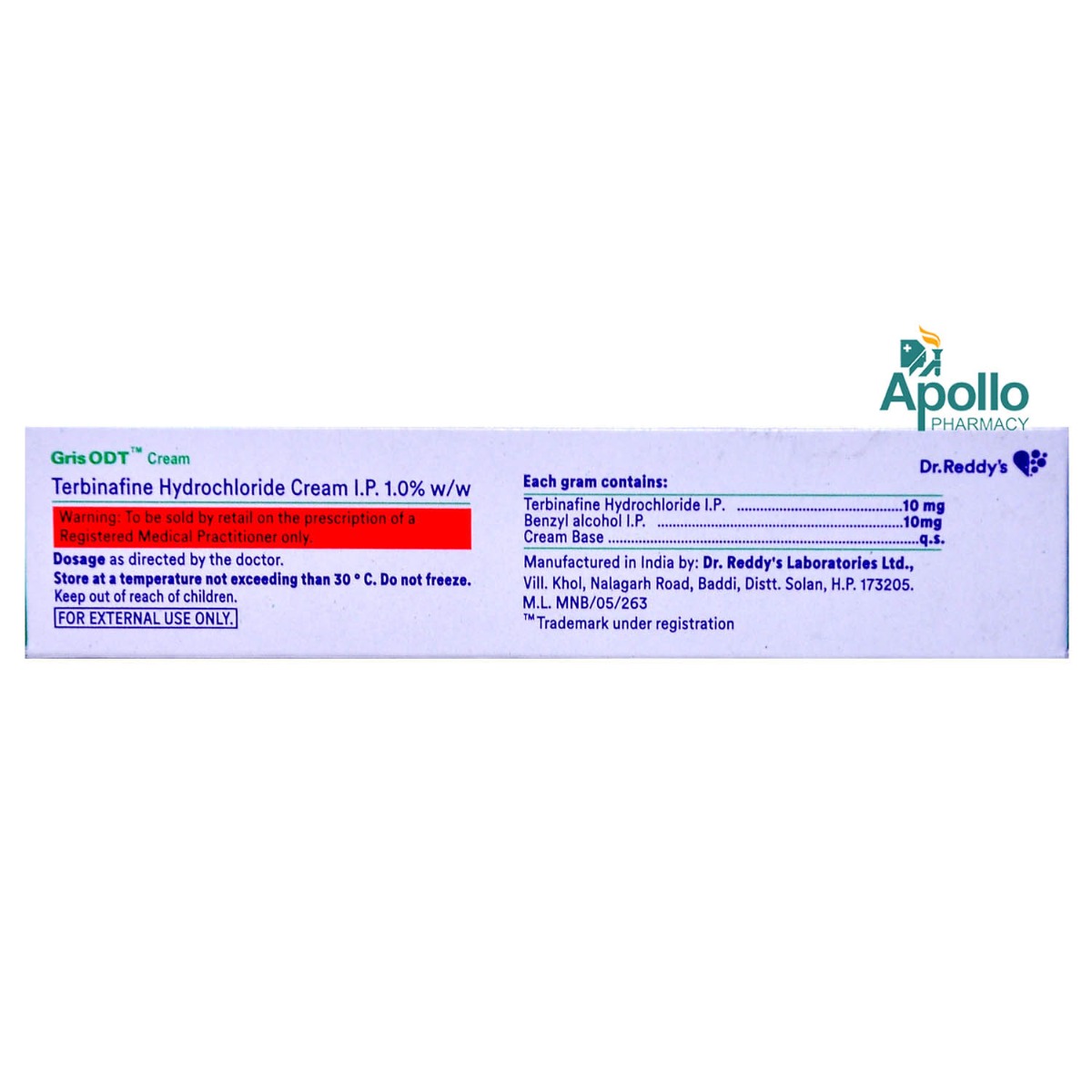 Gris ODT Cream 15 gm, Pack of 1 Cream Gris ODT Cream 15 gm, Pack of 1 Cream