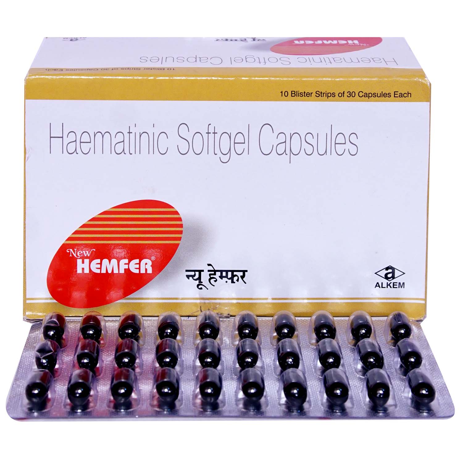 Hemfer Capsule 30's, Pack of 30 CAPSULES Hemfer Capsule 30's, Pack of 30 CAPSULES
