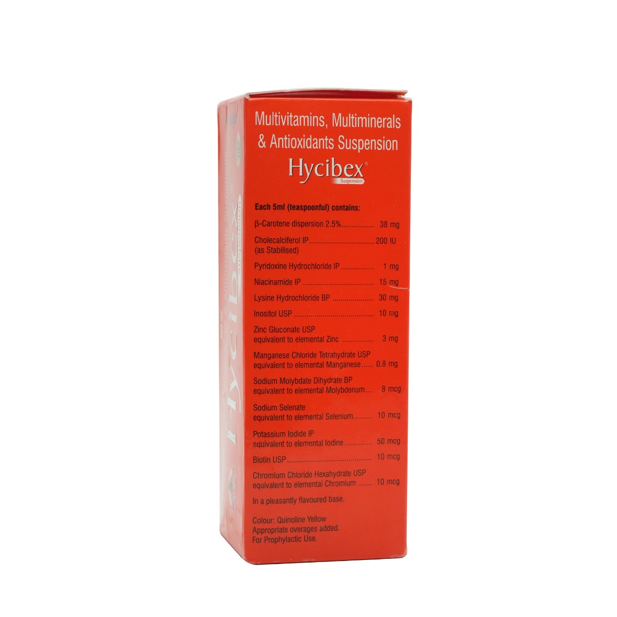 Hycibex Sugar Free Pineapple Orange Suspension 200 ml, Pack of 1 Hycibex Sugar Free Pineapple Orange Suspension 200 ml, Pack of 1