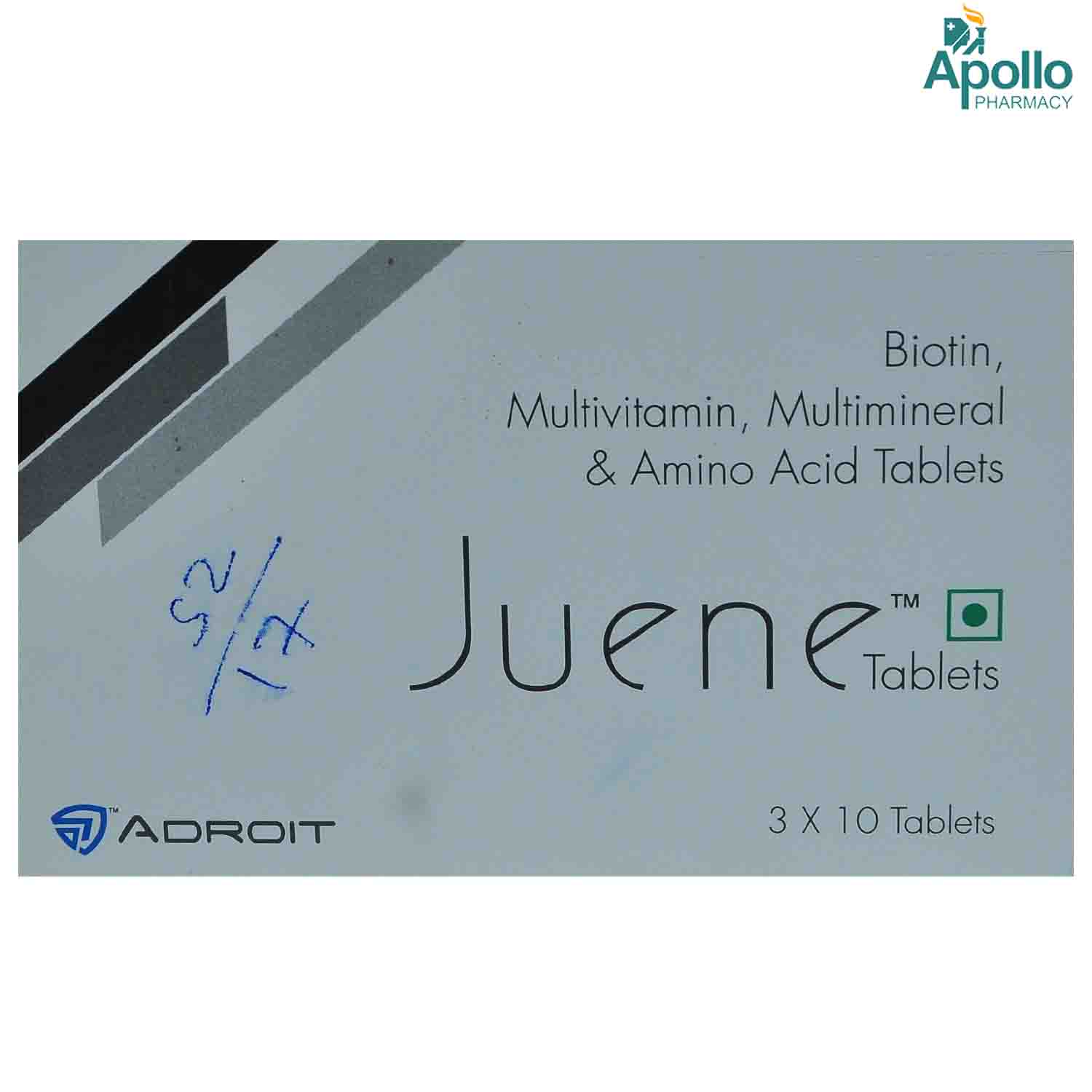Juene Tablet 10's, Pack of 10 TABLETS Juene Tablet 10's, Pack of 10 TABLETS