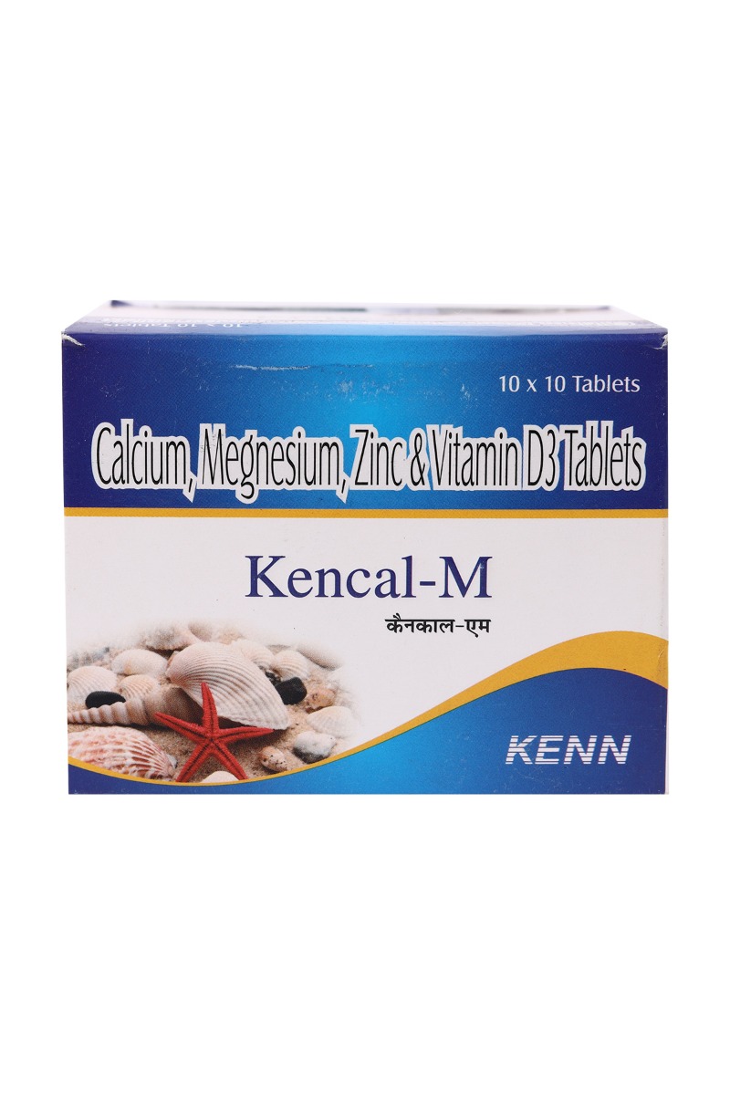 Kencal-M Tablet 10's, Pack of 10 TabletS Kencal-M Tablet 10's, Pack of 10 TabletS