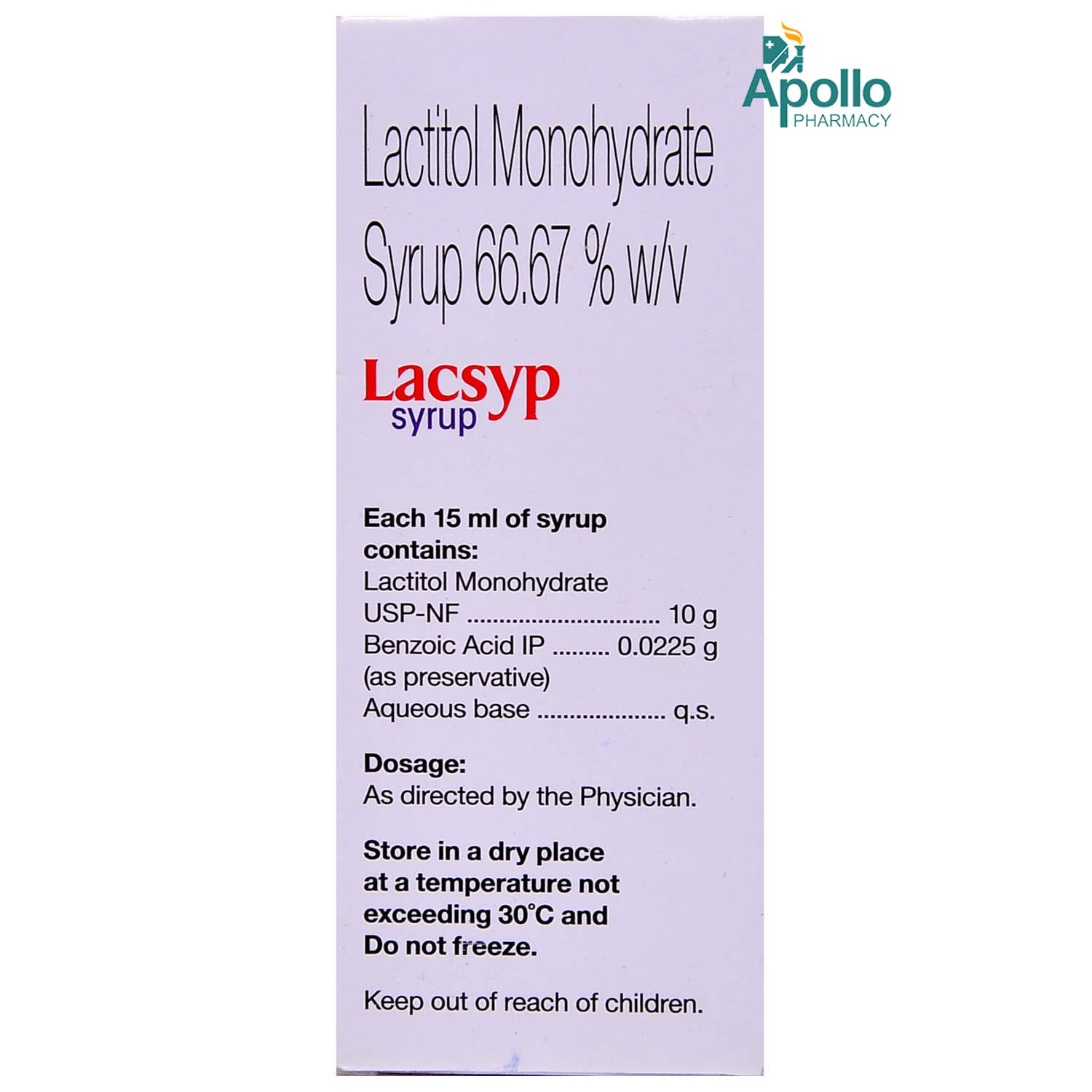Lacsyp Syrup 200 ml, Pack of 1 Syrup Lacsyp Syrup 200 ml, Pack of 1 Syrup