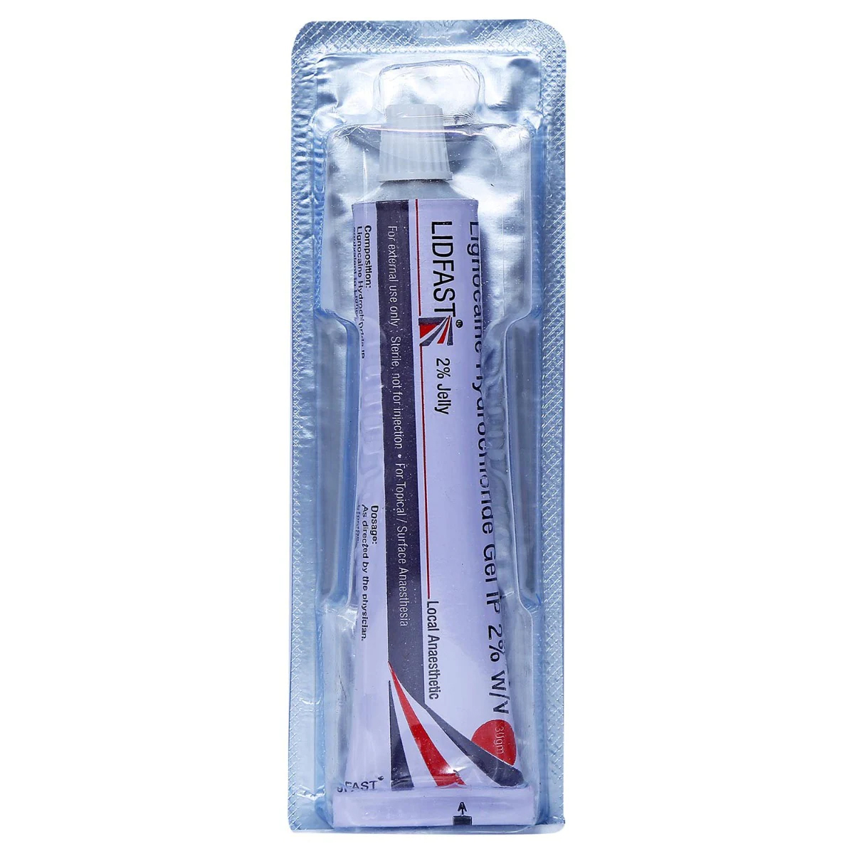 Lidfast 2% Jelly 30 gm, Pack of 1 JELLY Lidfast 2% Jelly 30 gm, Pack of 1 JELLY