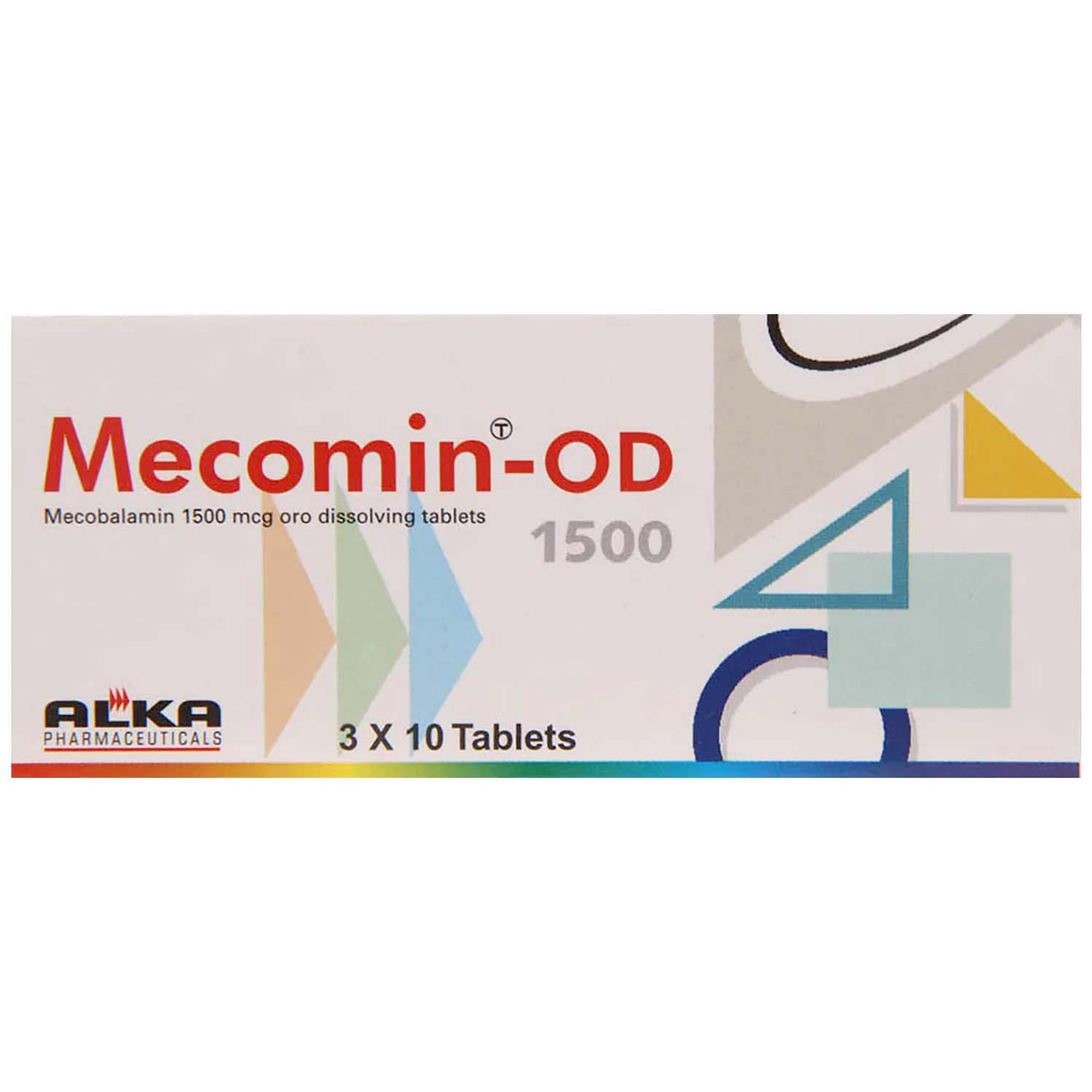 Mecomin-OD 1500 Tablet 10's, Pack of 10 TABLETS Mecomin-OD 1500 Tablet 10's, Pack of 10 TABLETS