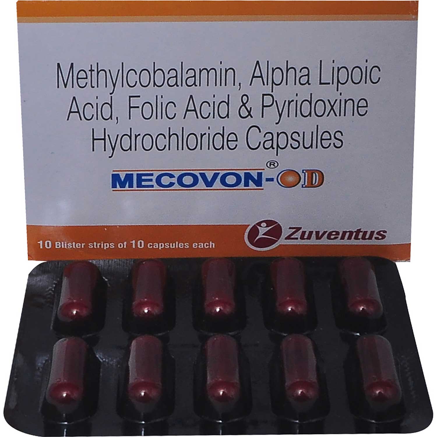 Mecovon-OD Capsule 10's, Pack of 10 CAPSULES Mecovon-OD Capsule 10's, Pack of 10 CAPSULES
