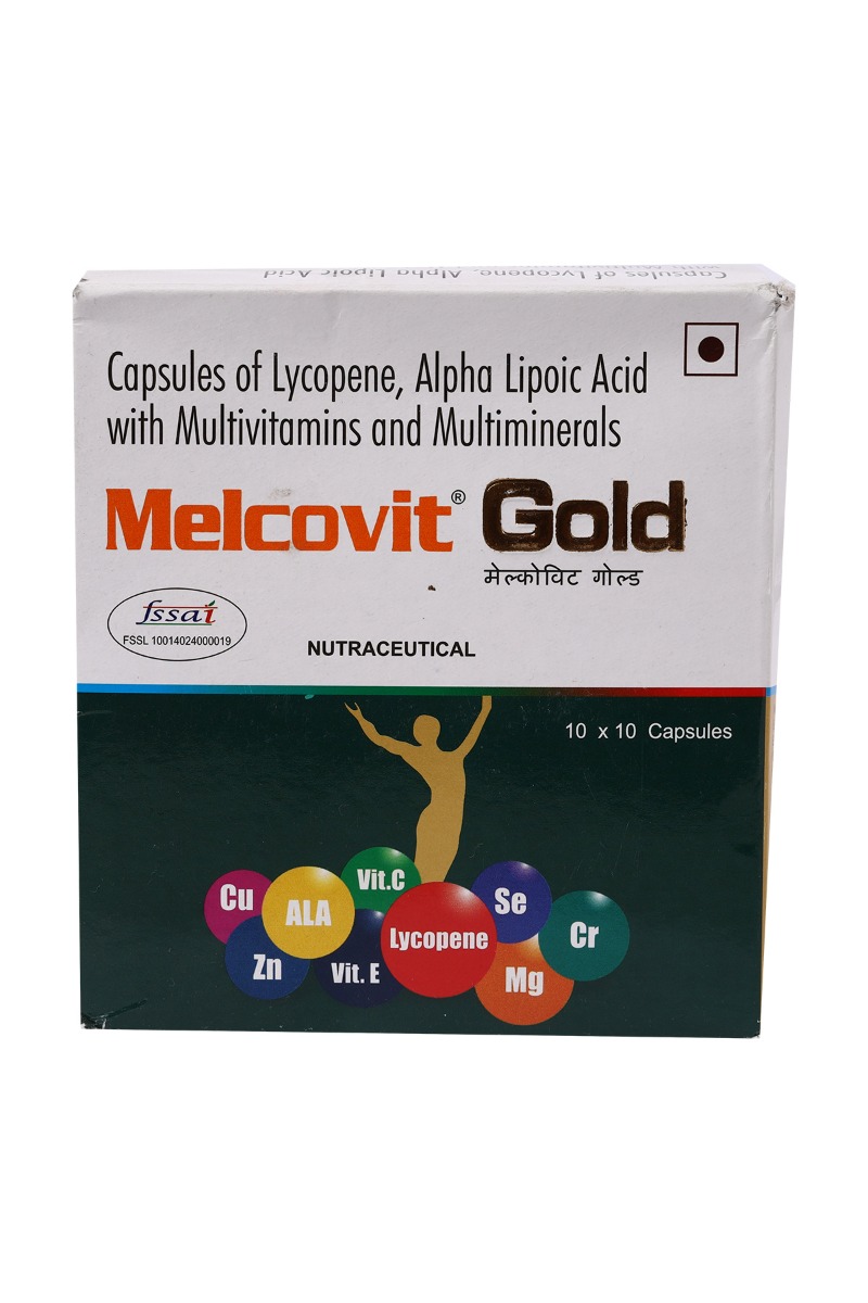 Melcovit Gold Capsule 10's, Pack of 10 CAPSULES Melcovit Gold Capsule 10's, Pack of 10 CAPSULES