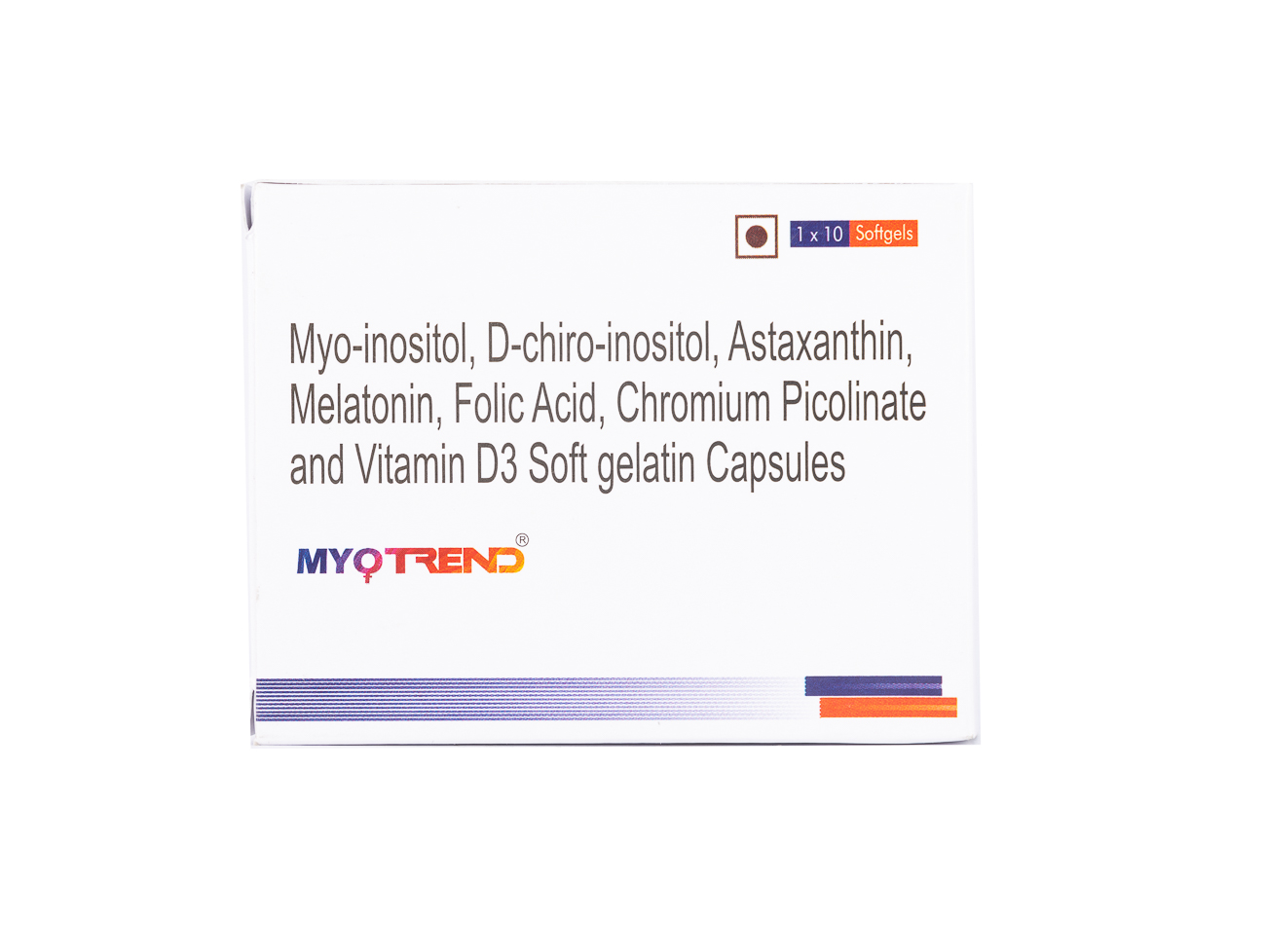 Myotrend Softgel Capsule 10's, Pack of 10 CAPSULES Myotrend Softgel Capsule 10's, Pack of 10 CAPSULES