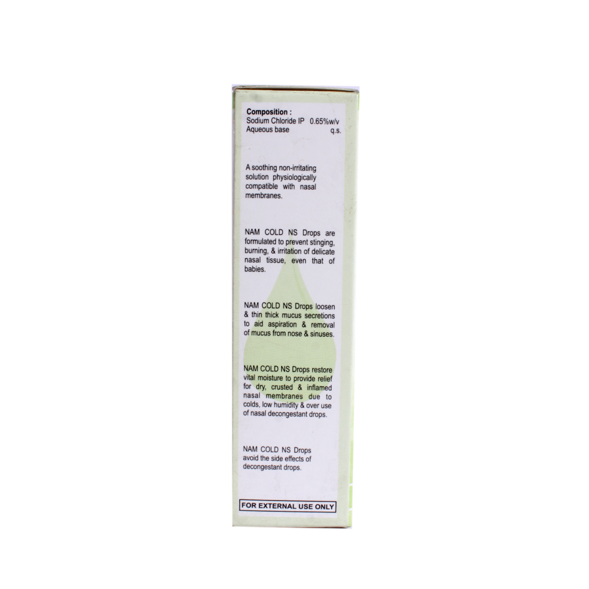 Nam Cold NS Drops 10 ml, Pack of 1 Drops Nam Cold NS Drops 10 ml, Pack of 1 Drops