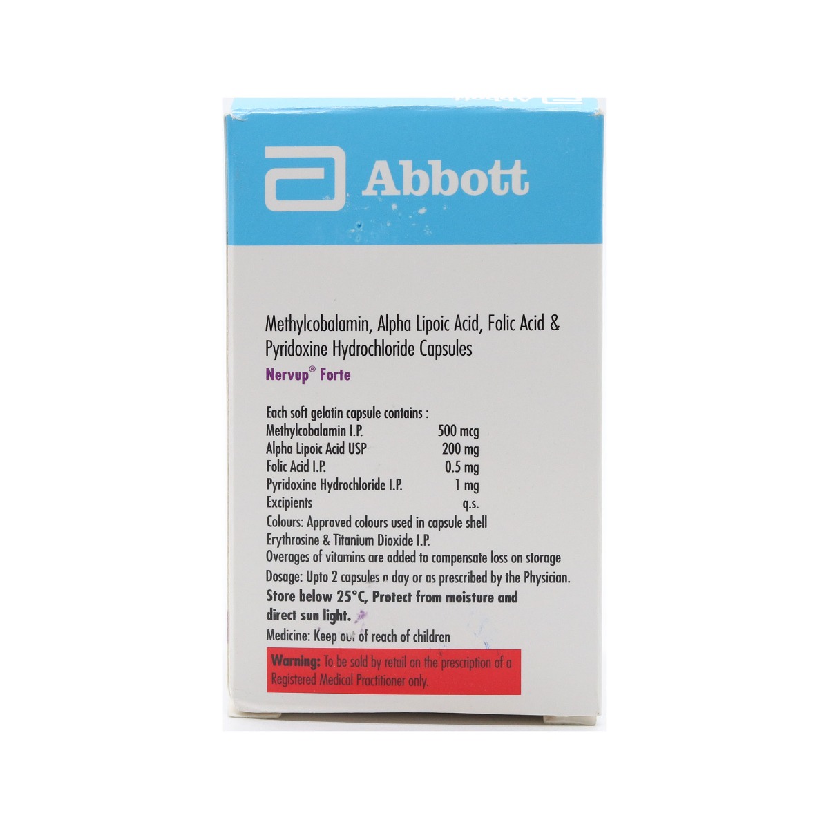 Nervup Forte Capsule 10's, Pack of 10 CAPSULES Nervup Forte Capsule 10's, Pack of 10 CAPSULES