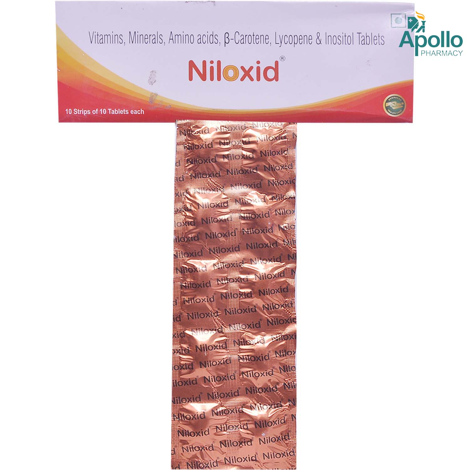 Niloxid Tablet 10's, Pack of 10 TABLETS Niloxid Tablet 10's, Pack of 10 TABLETS