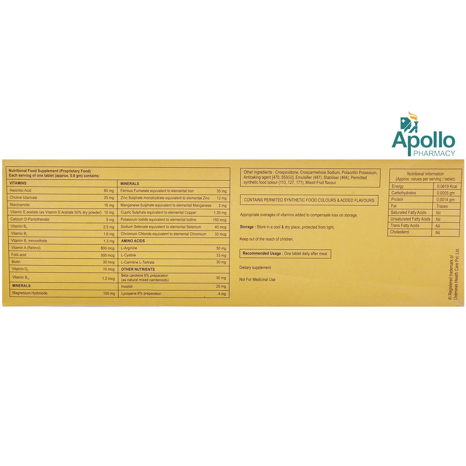 Niloxid Tablet 10's, Pack of 10 TABLETS Niloxid Tablet 10's, Pack of 10 TABLETS