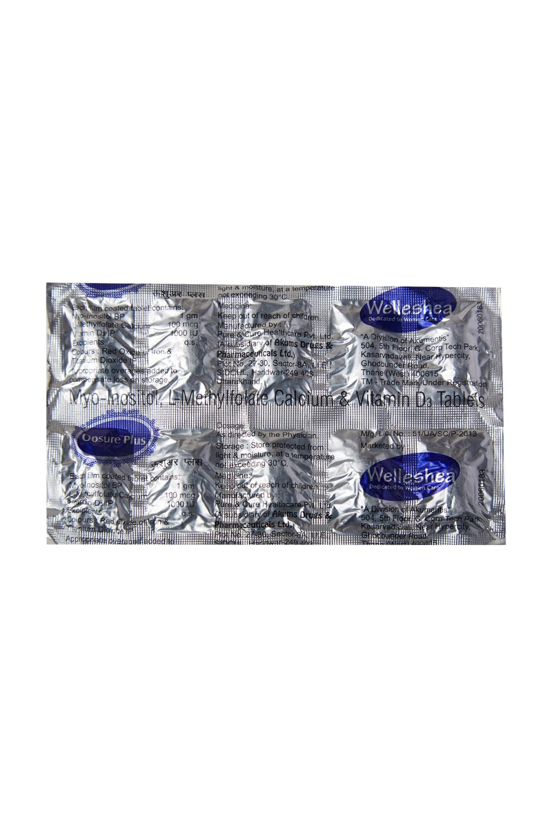 Oosure Plus Tablet 10's, Pack of 10 Oosure Plus Tablet 10's, Pack of 10