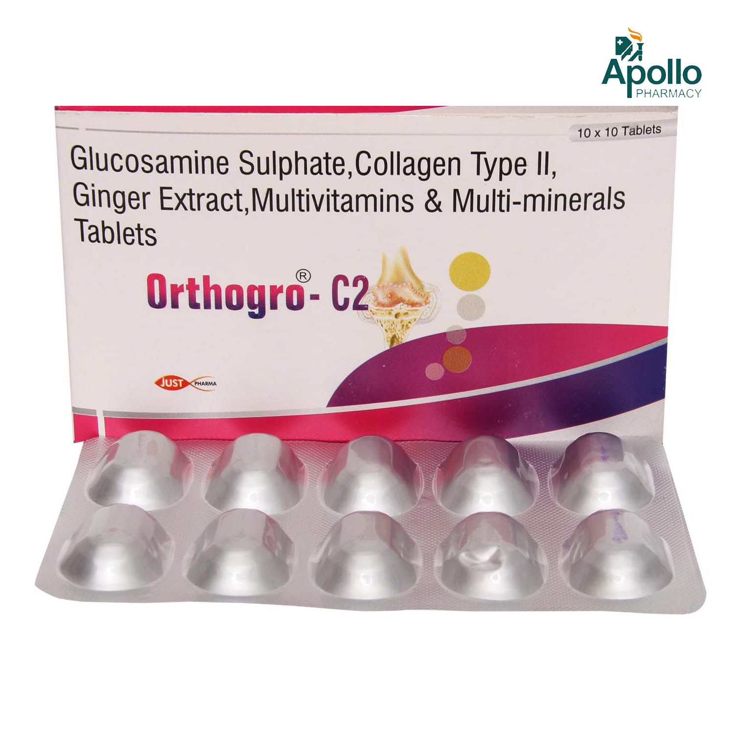 Orthogro C2 Tablet 10's, Pack of 10 TABLETS Orthogro C2 Tablet 10's, Pack of 10 TABLETS