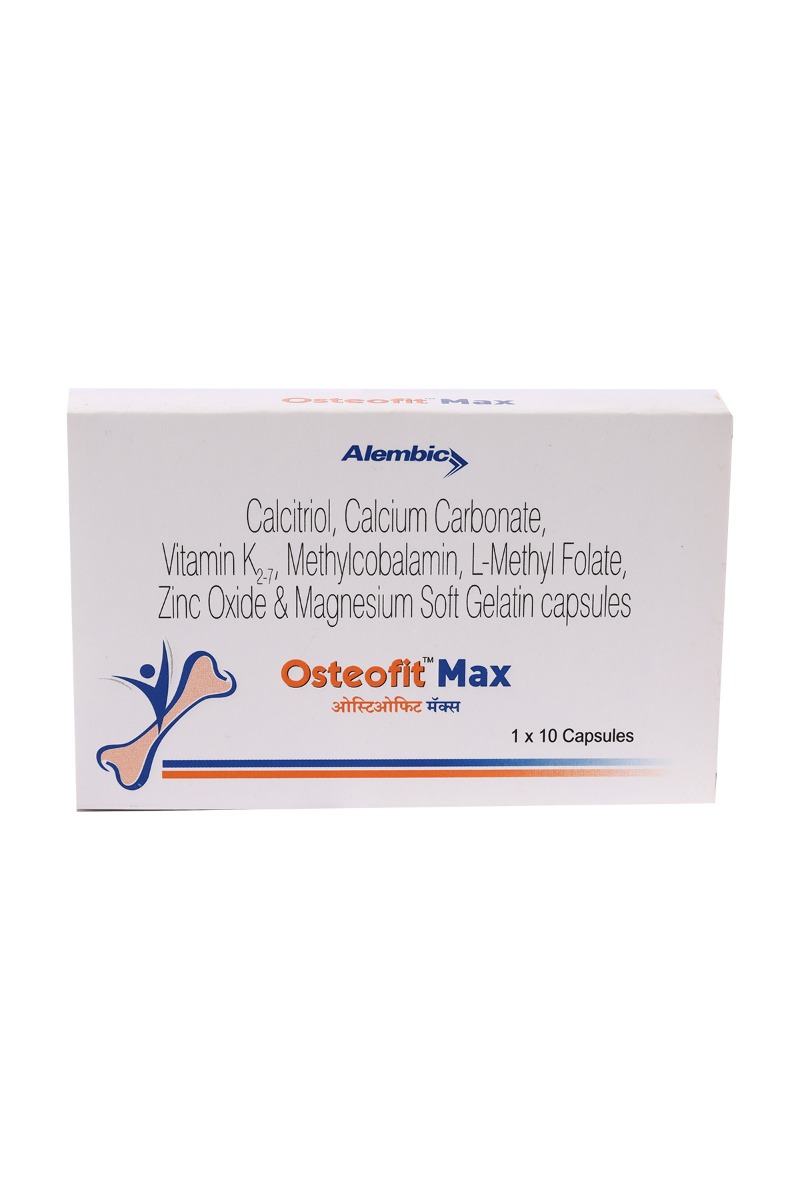 Osteofit Max Capsule 10's, Pack of 10 CAPSULES Osteofit Max Capsule 10's, Pack of 10 CAPSULES