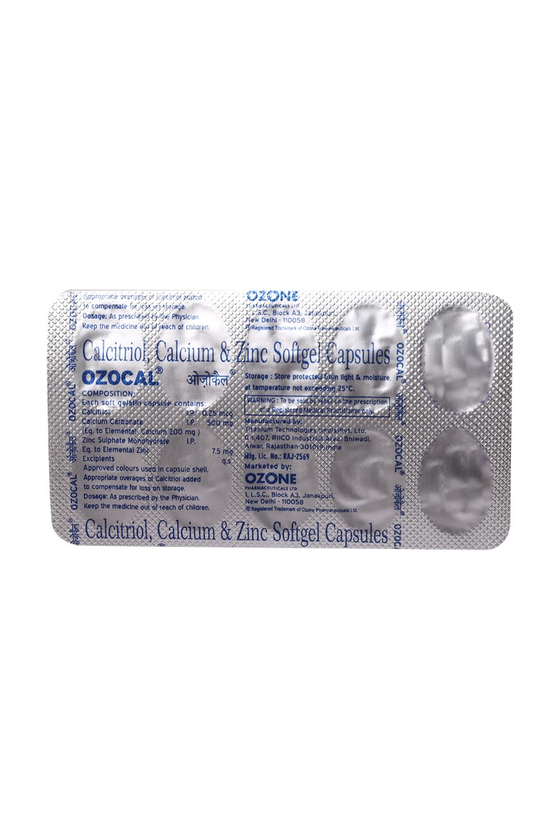 Ozocal Capsule 10's, Pack of 10 CAPSULES Ozocal Capsule 10's, Pack of 10 CAPSULES
