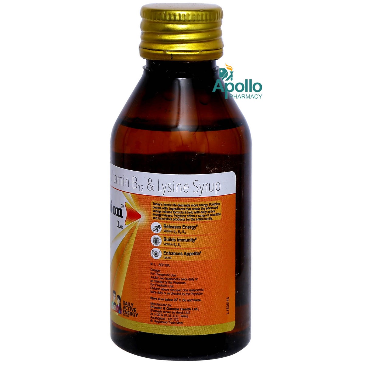 Polybion LC Mango Syrup 100 ml, Pack of 1 Polybion LC Mango Syrup 100 ml, Pack of 1