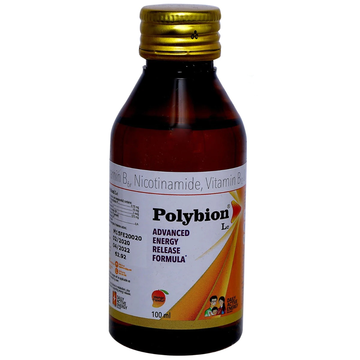 Polybion LC Mango Syrup 100 ml, Pack of 1 Polybion LC Mango Syrup 100 ml, Pack of 1