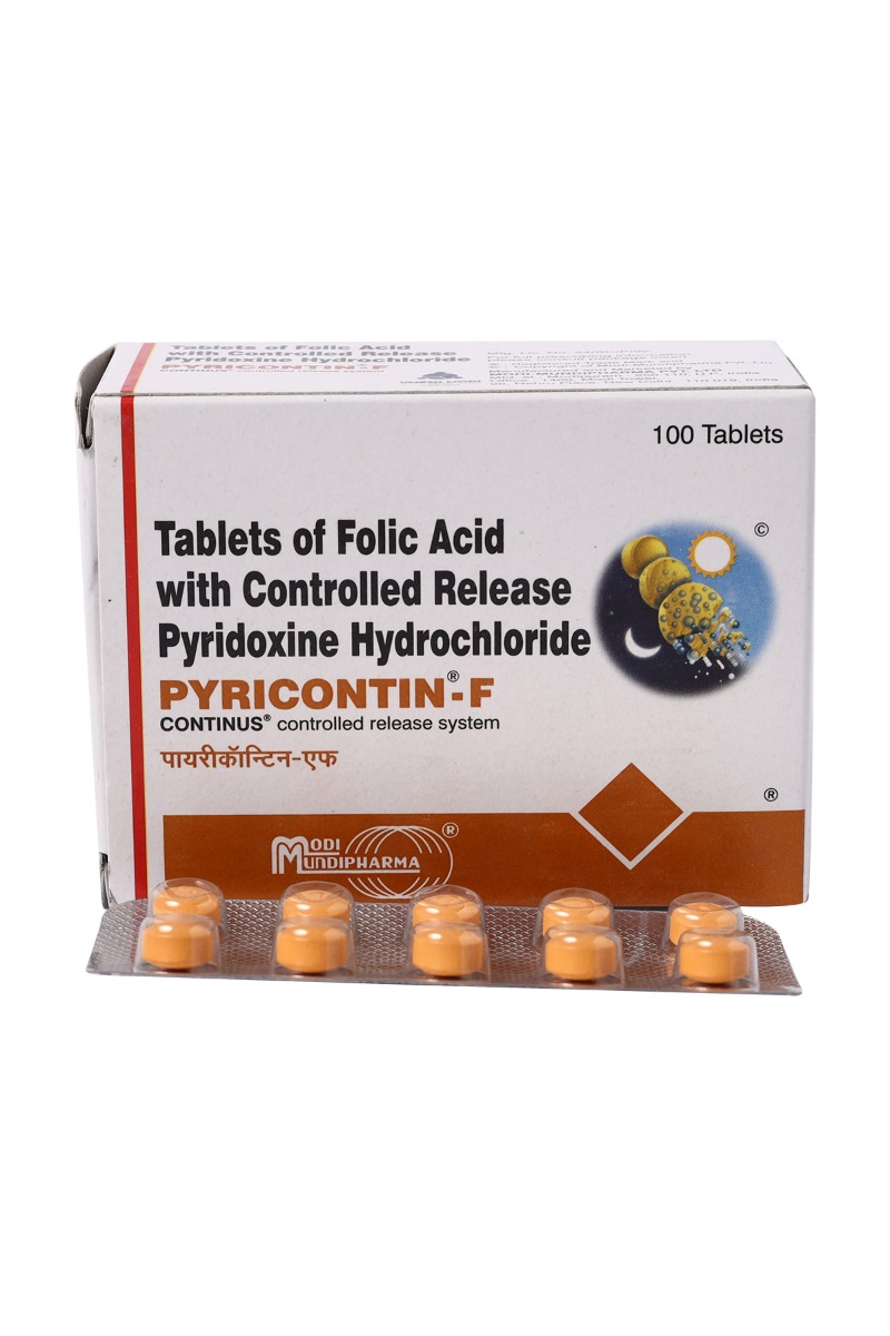 Pyricontin-F Tablet 10's, Pack of 10 Pyricontin-F Tablet 10's, Pack of 10