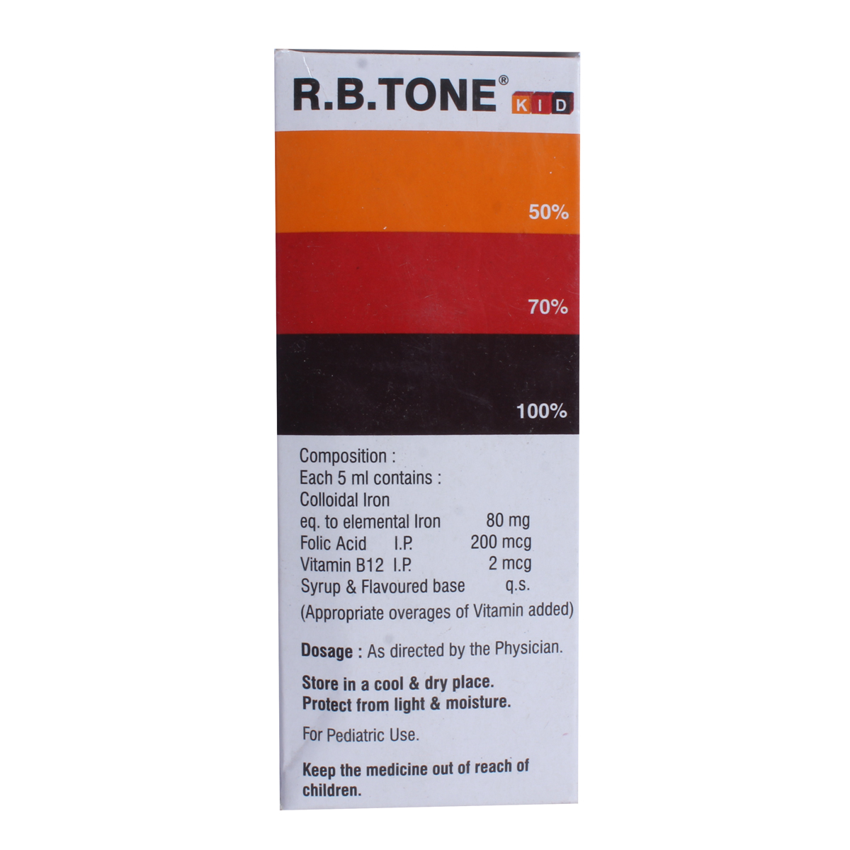 R.B Tone Kid Syrup 100 ml, Pack of 1 SYRUP R.B Tone Kid Syrup 100 ml, Pack of 1 SYRUP