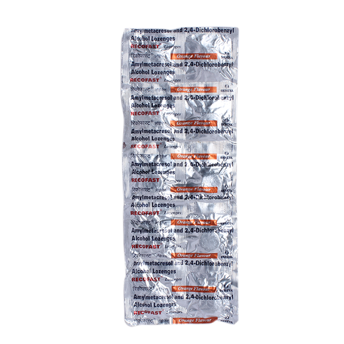 Recofast Orange Lozenges 10's, Pack of 10 LOZENGES Recofast Orange Lozenges 10's, Pack of 10 LOZENGES