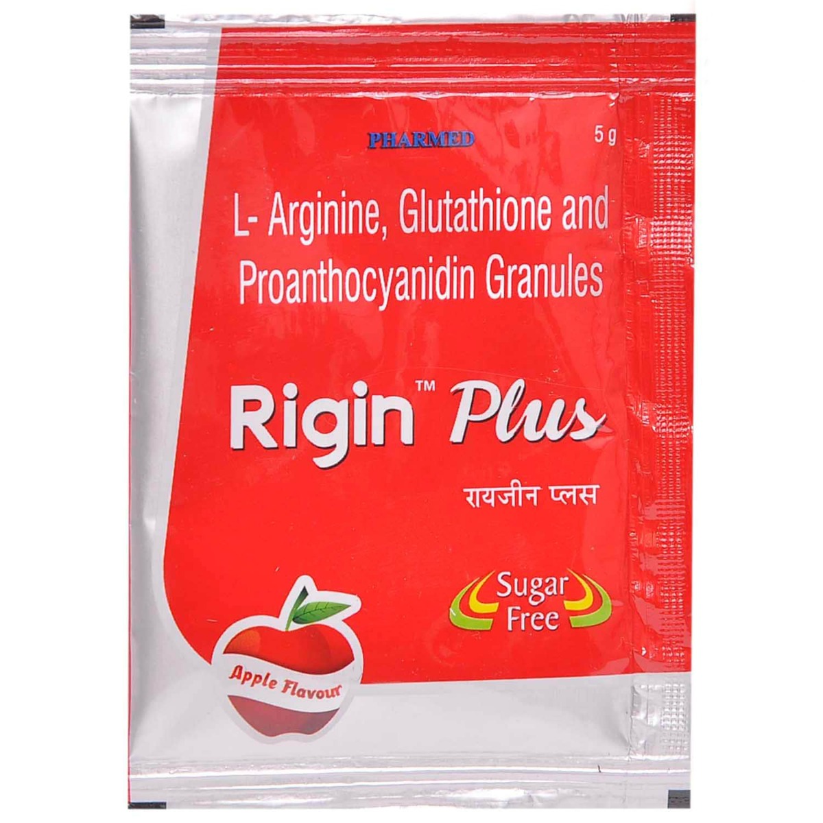 Rigin Plus Sugar Free Apple Granules 5 gm, Pack of 1 GRANULES Rigin Plus Sugar Free Apple Granules 5 gm, Pack of 1 GRANULES