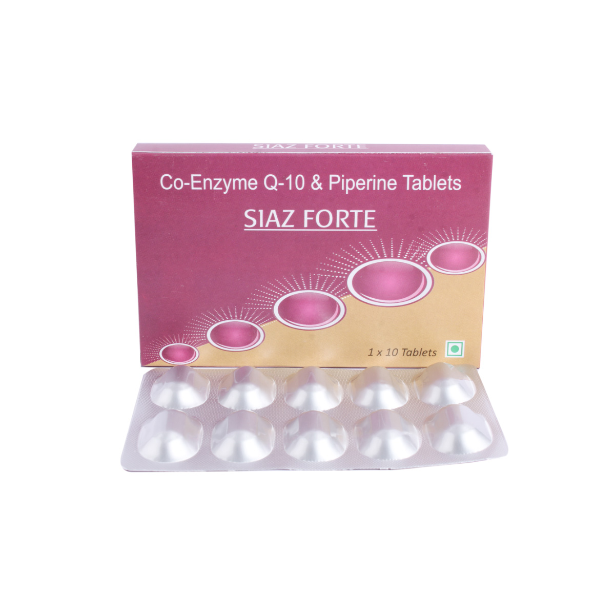 Siaz Forte Tablet, Pack of 10 TabletS Siaz Forte Tablet, Pack of 10 TabletS