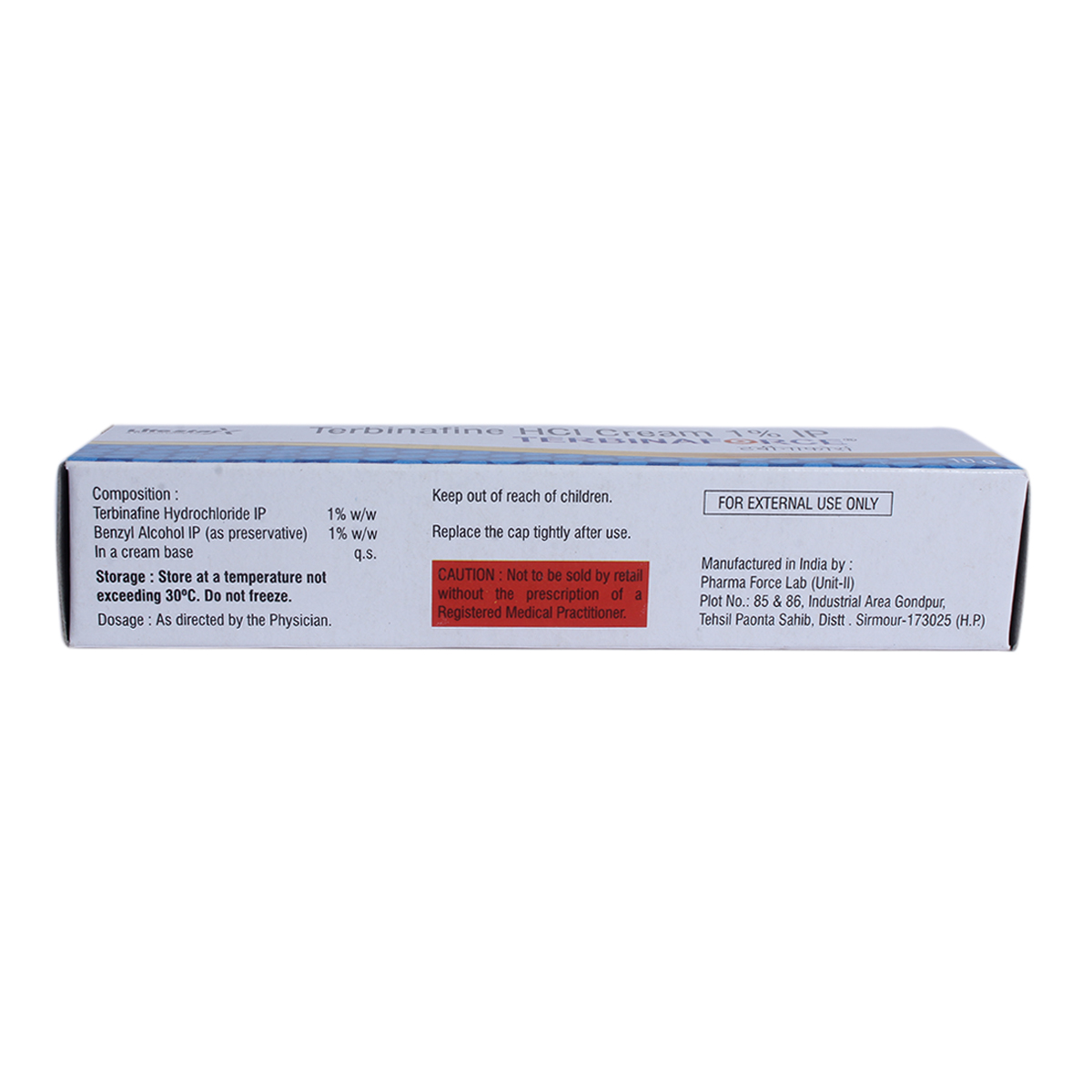 Terbina Force Cream 10 gm, Pack of 1 Cream Terbina Force Cream 10 gm, Pack of 1 Cream