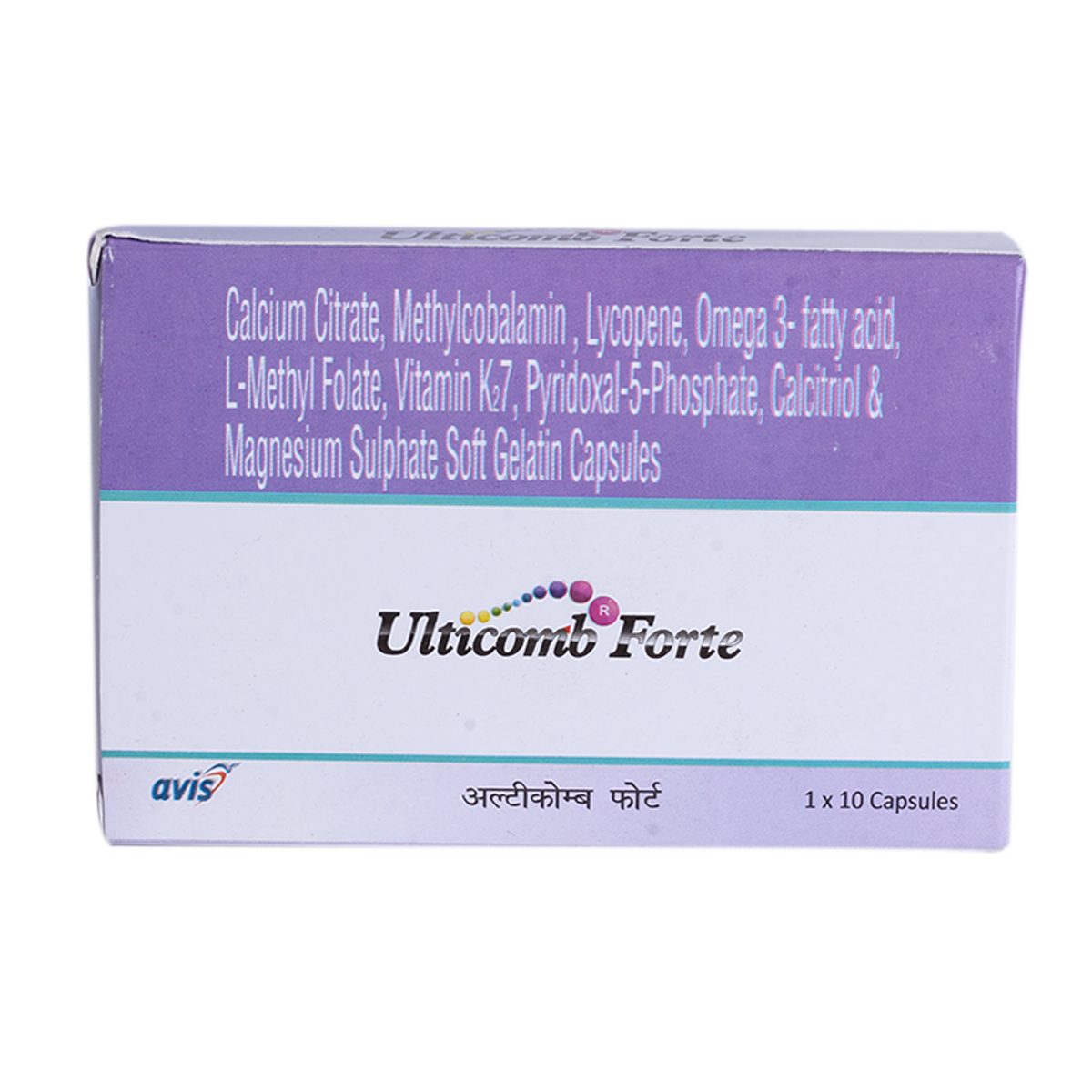 Ulticomb Forte Soft Gelatin Capsule 10's, Pack of 10 CAPSULES Ulticomb Forte Soft Gelatin Capsule 10's, Pack of 10 CAPSULES