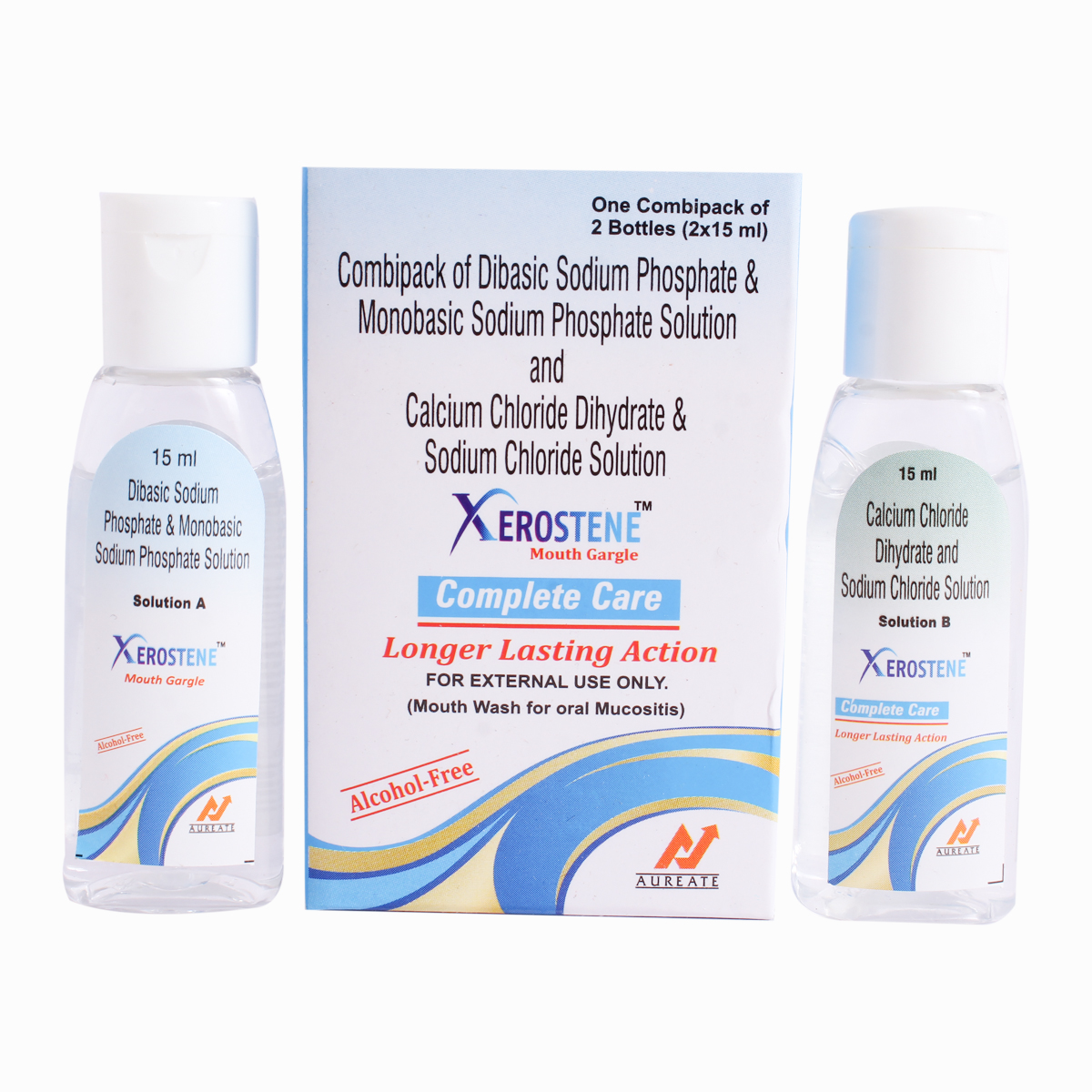 Xerostene Mouth Gargle Combipack 2x15 ml, Pack of 1 Xerostene Mouth Gargle Combipack 2x15 ml, Pack of 1