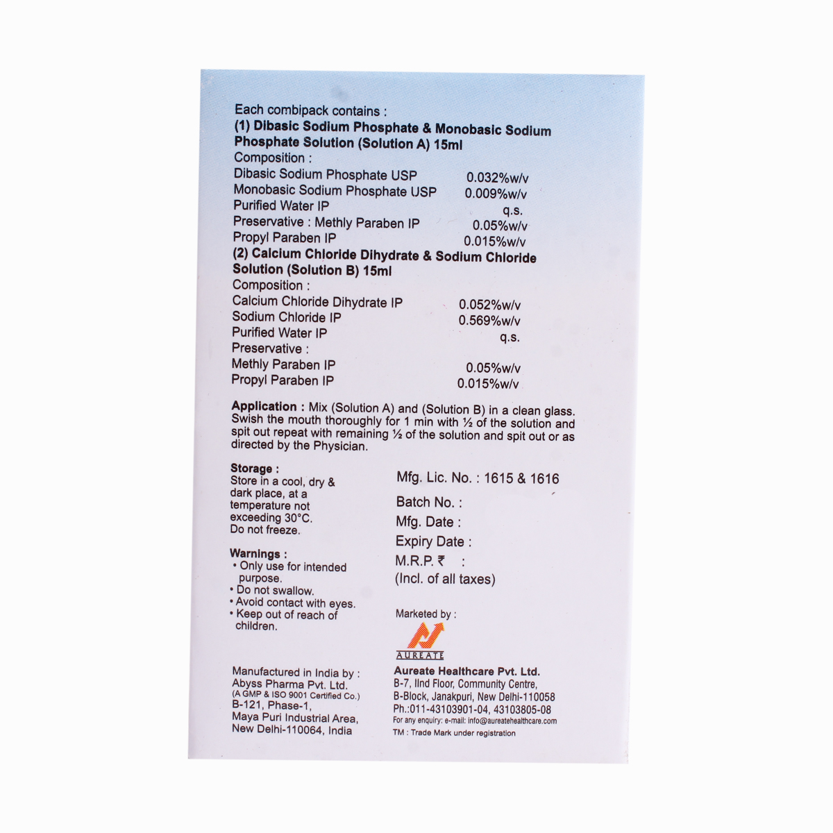 Xerostene Mouth Gargle Combipack 2x15 ml, Pack of 1 Xerostene Mouth Gargle Combipack 2x15 ml, Pack of 1