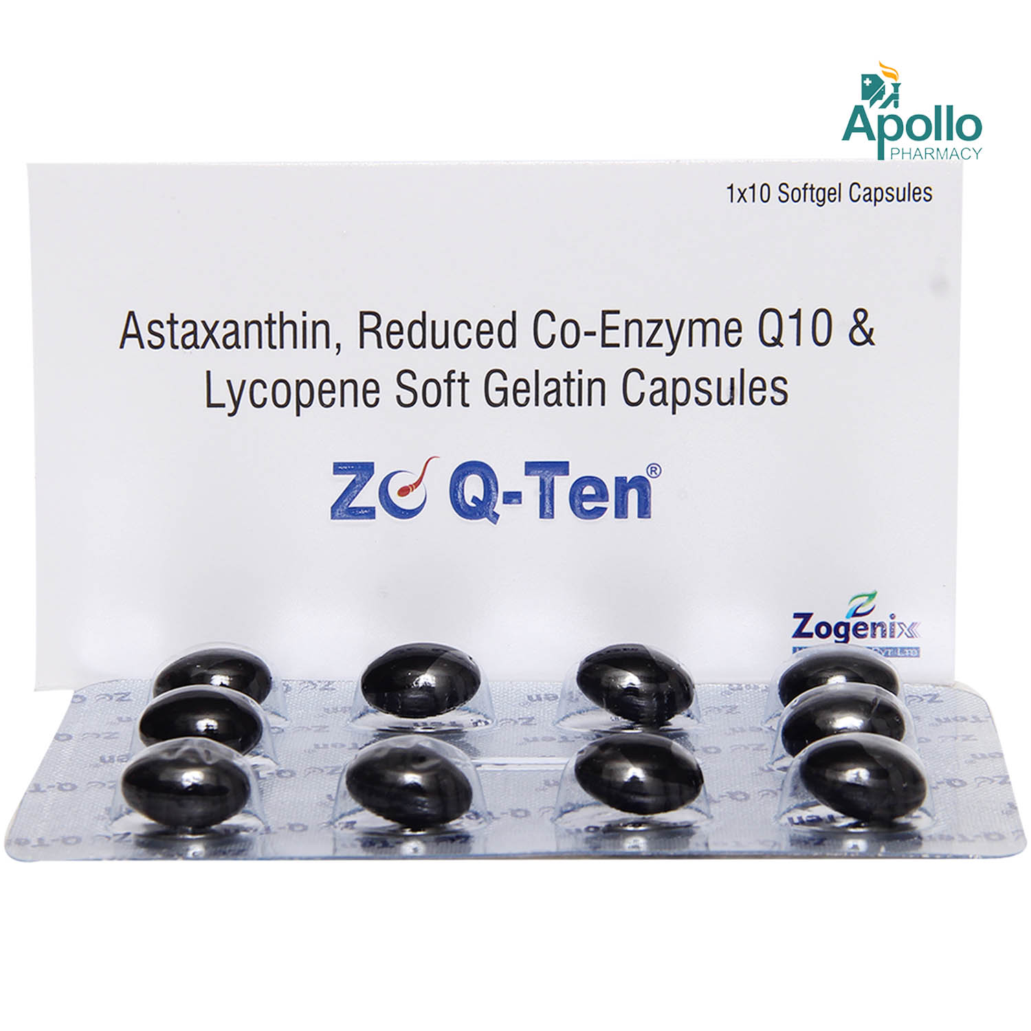 Zo Q Ten Capsule 10's, Pack of 10 CapsuleS Zo Q Ten Capsule 10's, Pack of 10 CapsuleS