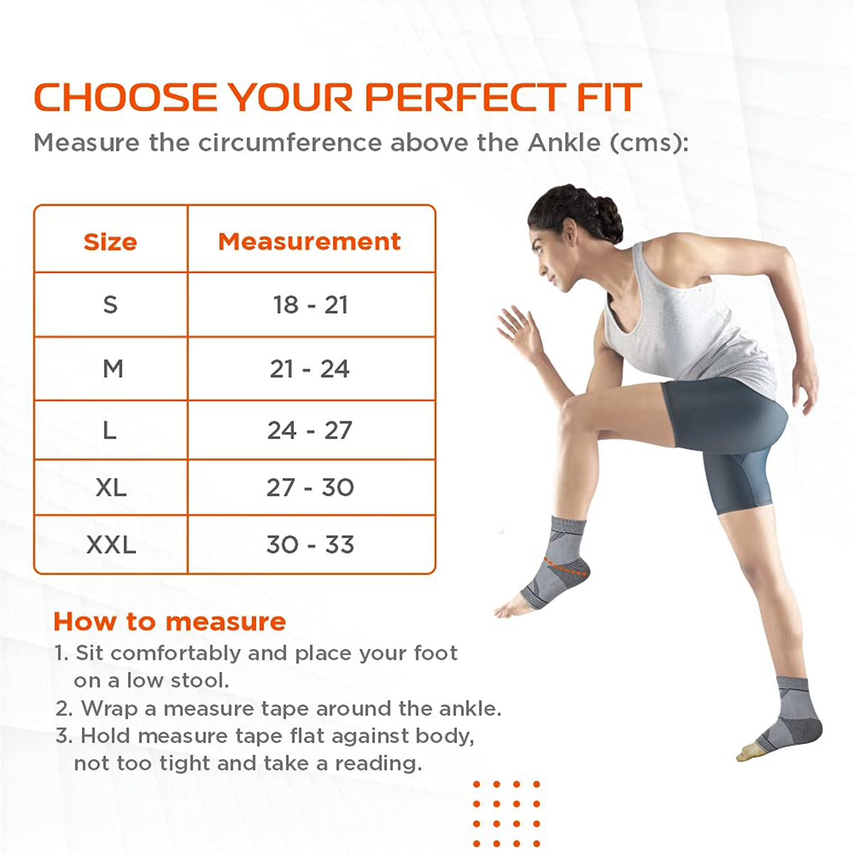 Vissco 2D Ankle Support Pro Large, 1 Pair, Pack of 1 Vissco 2D Ankle Support Pro Large, 1 Pair, Pack of 1