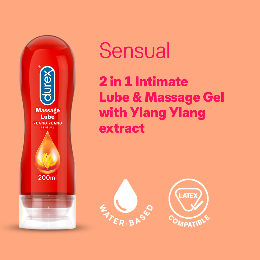 Durex Ylang Ylang Sensual Massage Lubricant Gel, 200 ml Price, Uses