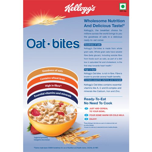 Kelloggs Oat-Bites, 450 gm, Pack of 1 Kelloggs Oat-Bites, 450 gm, Pack of 1