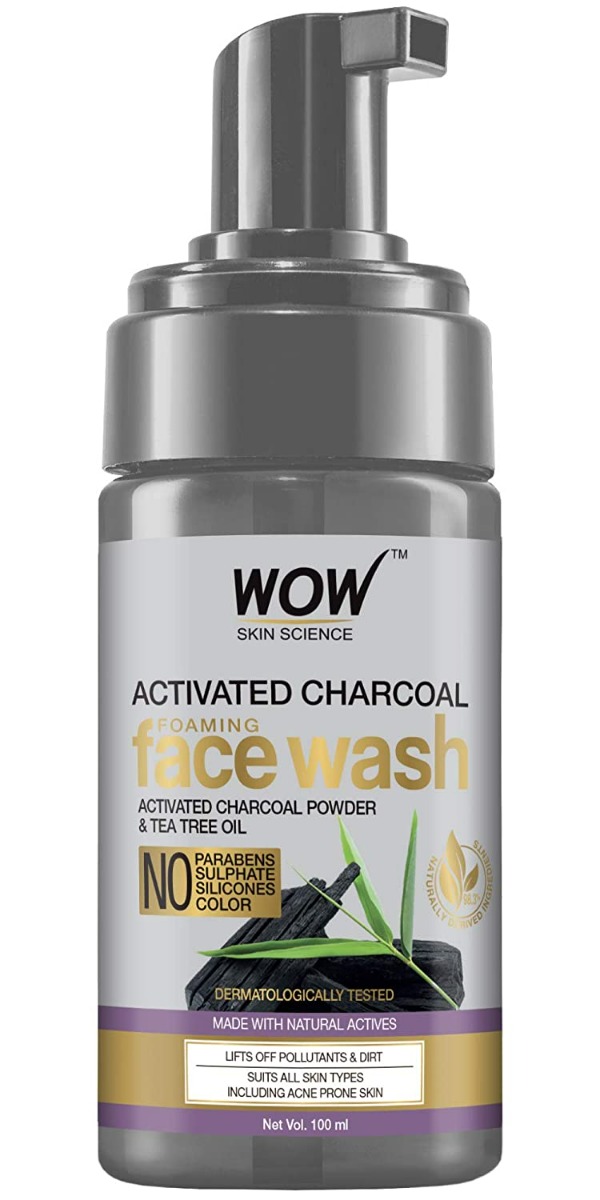 Wow Skin Science Activated Charcoal Face Wash, 100 ml Price, Uses, Side