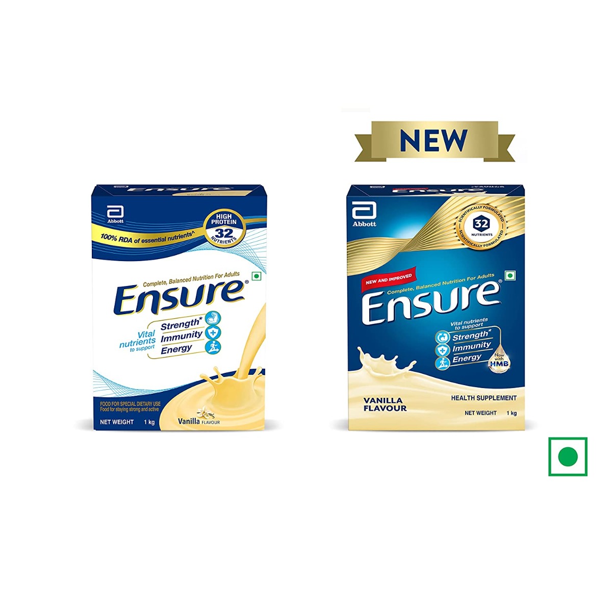 Ensure Vanilla Flavour Powder, 1 Kg Refill Pack Price, Uses, Side