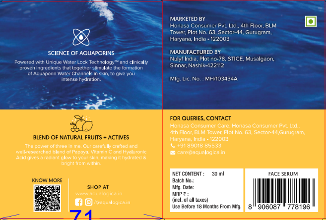 Aqualogica Glow+ Juicy Dew Drops 30 ml | Vitamin C & Papaya | Instant Skin Glow | Glossy & Dewy Skin | All Skin Type, Pack of 1 Aqualogica Glow+ Juicy Dew Drops 30 ml | Vitamin C & Papaya | Instant Skin Glow | Glossy & Dewy Skin | All Skin Type, Pack of 1