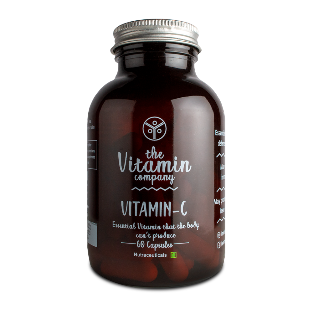 The Vitamin Company Vitamin-C, 60 Capsules, Pack of 1 The Vitamin Company Vitamin-C, 60 Capsules, Pack of 1