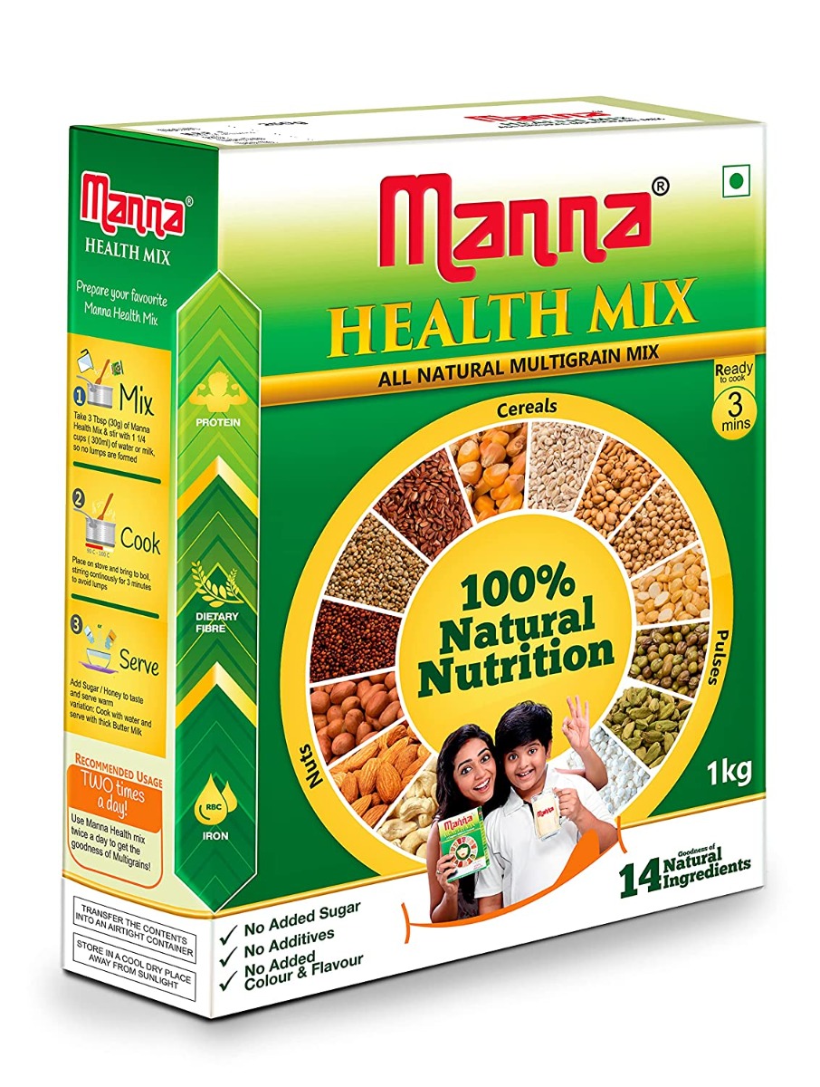 Manna Health Mix Powder, 1 kg, Pack of 1 Manna Health Mix Powder, 1 kg, Pack of 1