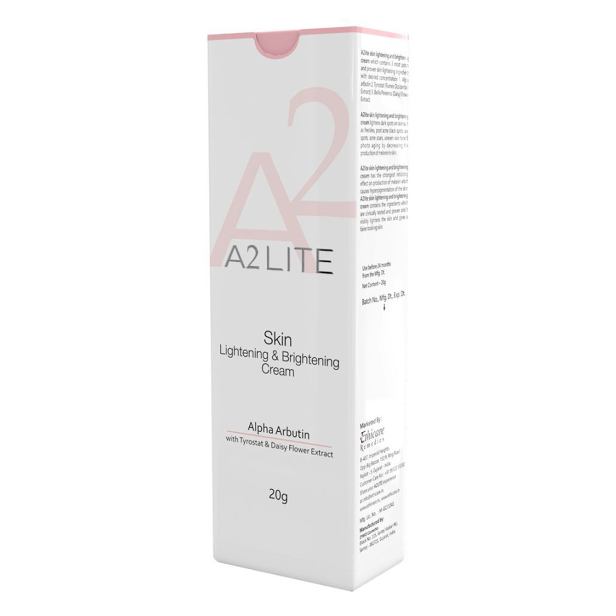 A2 Lite Skin Lightening & Brightening Cream 20 gm, Pack of 1 A2 Lite Skin Lightening & Brightening Cream 20 gm, Pack of 1